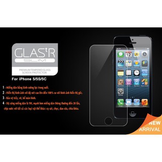 Kính Cường Lực Iphone 5 5s 5se (9H)