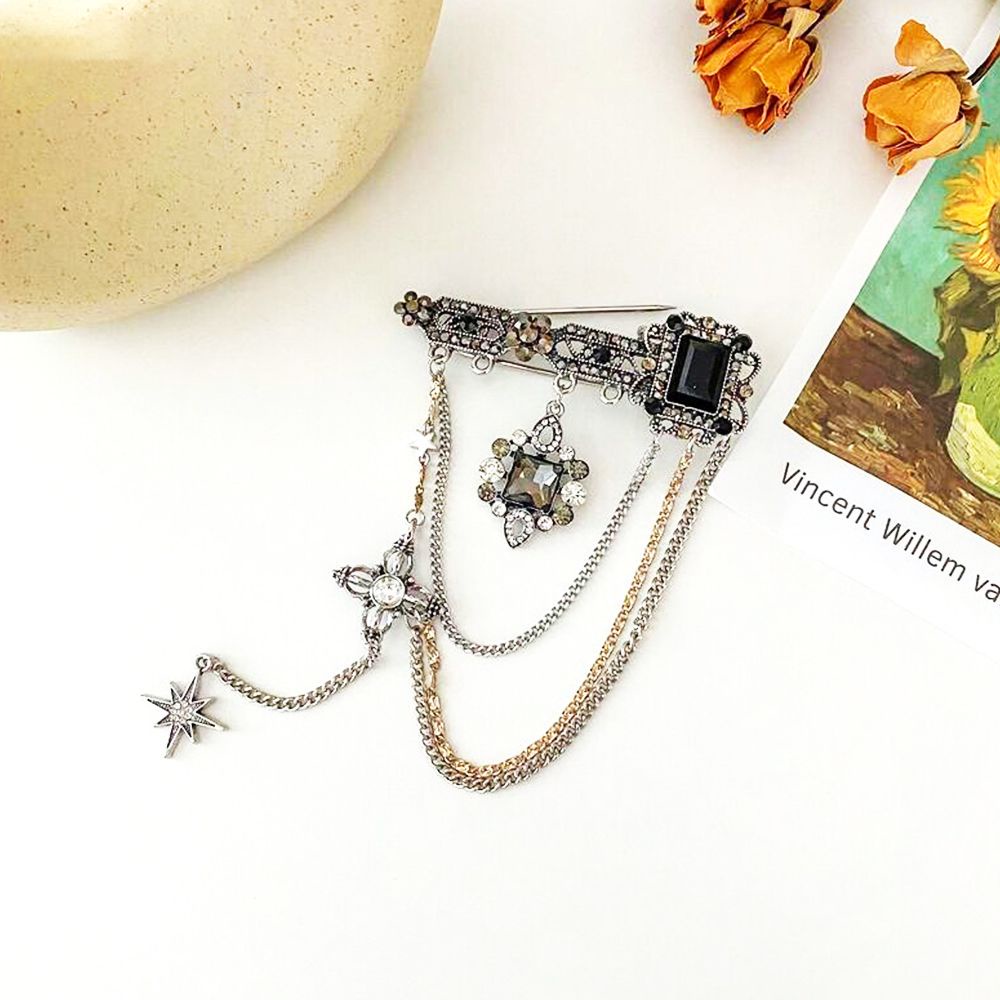 Ghim cài áo hình chìa khóa phong cách Hàn Quốc thời trang cho nam và nữ