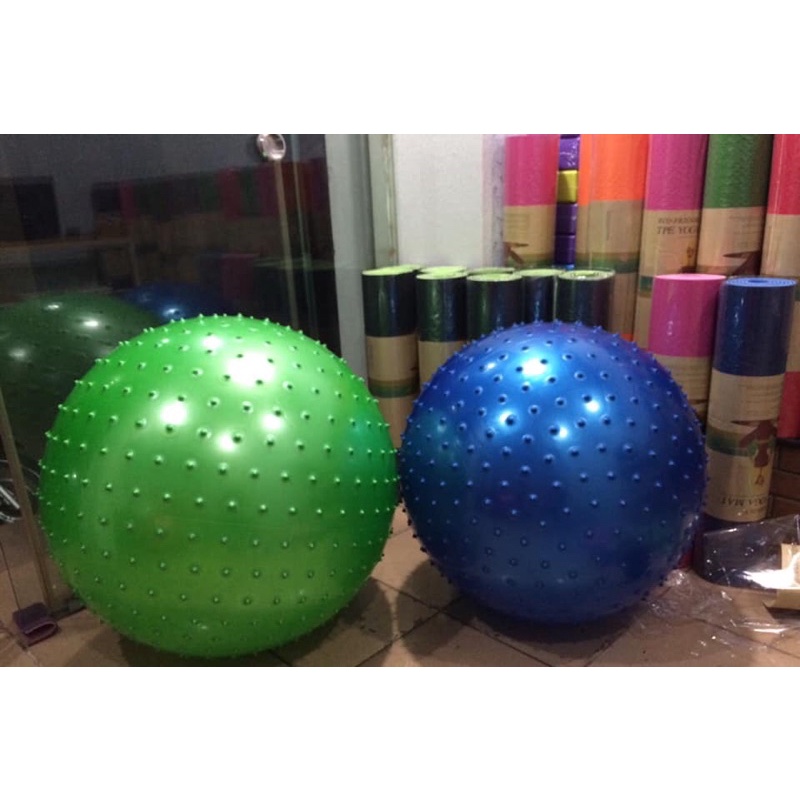 Bóng Tập Yoga Trơn & Có Gai Loại Dày Đẹp Cao Cấp D11