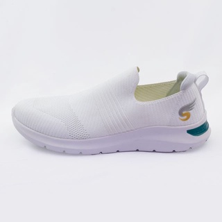 Giày thể thao nữ 💖FREESHIP💖 Giày chạy bộ sneaker Sshoes-có dây, vải thun mềm nhẹ-Màu trắng KN144-2-WHITE