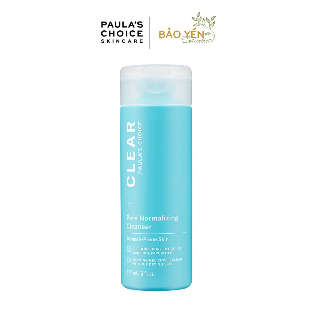 Sữa rửa mặt dành cho da mụn CLEAR PORE NORMALIZING CLEANSER  177ml