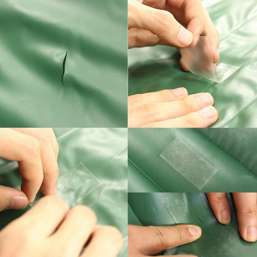 Bộ 5 Miếng Dán PVC Nylon Dùng Sửa Chữa Áo Khoác Ngoài Trời