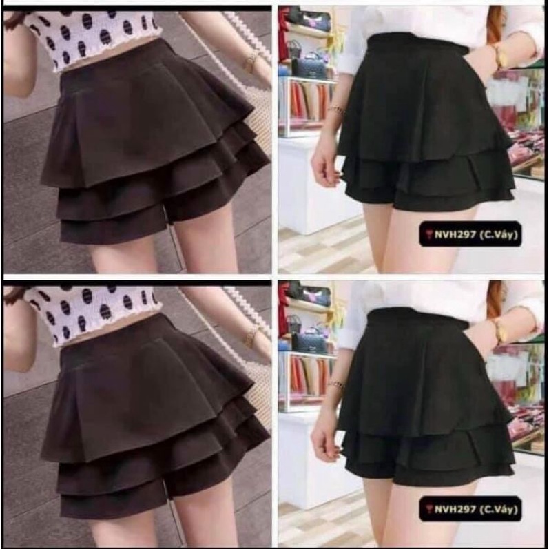 Chân váy tầng vải đẹp như hàng cao cấp ALOHASHOP91