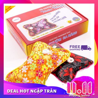 Túi chườm nóng lạnh, sưởi ấm giảm đau hiệu quả Thiên Thanh - Việt nam (cỡ trung 25x35 cm)