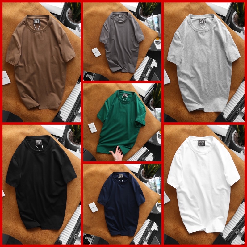 Áo thun chuẩn vnxk cao cấp cotton 4 chiều loại dày, co giãn