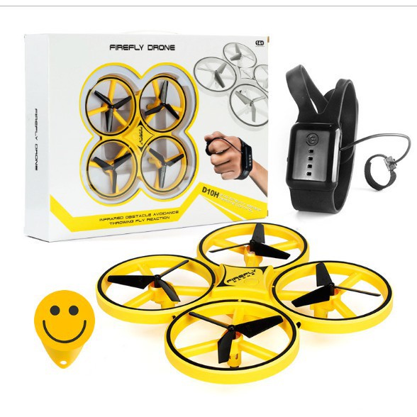 Máy bay điều khiển từ xa Con Đom Đóm Dùng Cảm Biến + Cử Chỉ Tay UFO