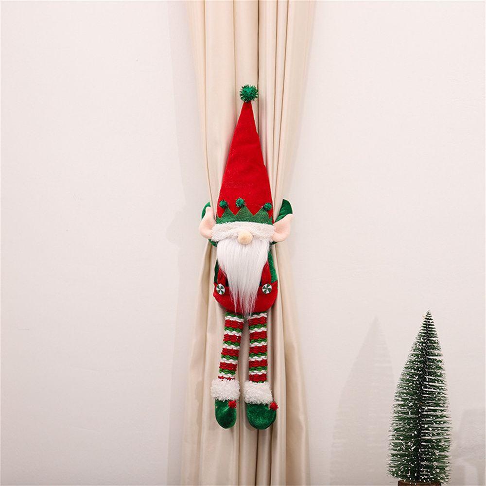 Dây Buộc Rèm Cửa Họa Tiết Hoạt Hình Giáng Sinh Trang Trí Giáng Sinh Giá Đỡ