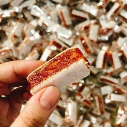 Kẹo khóm mít dừa non ép bánh tráng 2 mặt 500g