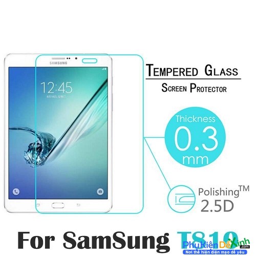 Dán kính cường lực SamSung Galaxy Tab S2 9.7 T815, T810