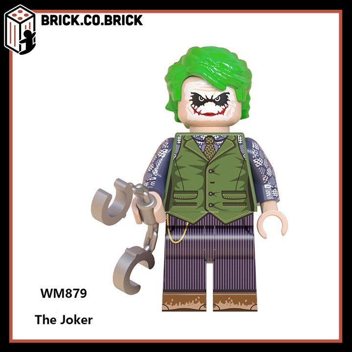 Đồ chơi Lắp Ráp Minifigures và Non Lego Super Heroes Siêu Anh Hùng DC / Marvels: Joker, HarleyQuin WM6080