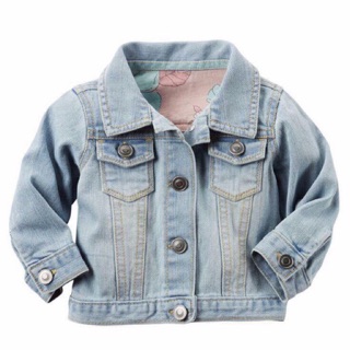 Combo 10 Áo khoác denim bé trai bé gái
