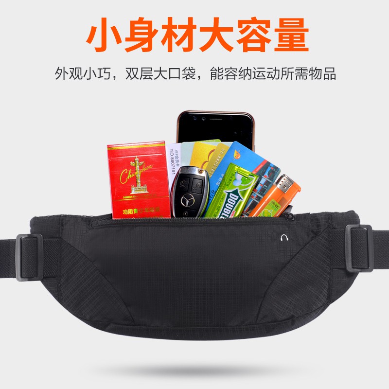 waist bag❇✢∈Running purse female sports mobile wallets male multi-functional waterproof equipment fitness marathon sup