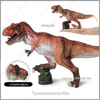 Mô Hình Khủng Long Bạo Chúa T-Rex Tyranosaurus Đạp Chân Size Lớn - 7730