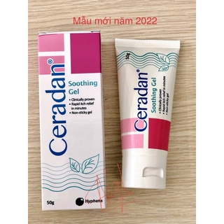 Kem làm dịu da, dành cho da ngứa, mẩn đỏ Ceradan Soothing Gel 50g