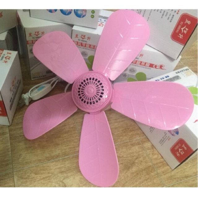 Quạt trần mini 5 cánh treo màn cực mát | BigBuy360 - bigbuy360.vn