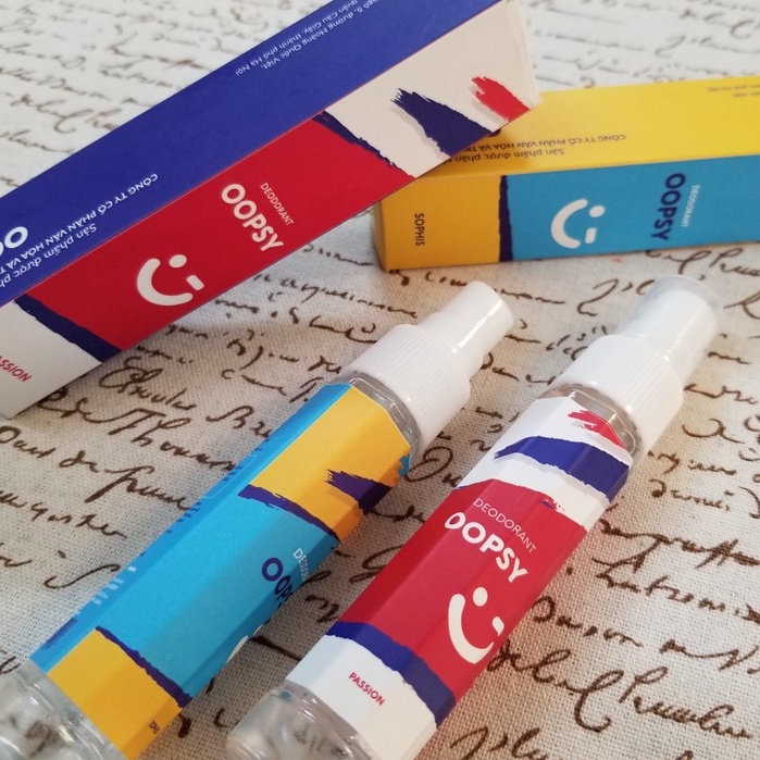 Xịt khử mùi toàn thân Oopsy Lylylorem hương nước hoa tự nhiên chính hãng