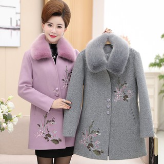 [ hàng order] áo dạ cho mẹ tuổi trung niên