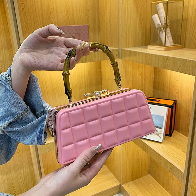 Túi Đeo Vai Dáng Vuông Cầm Tay Chất Liệu Acrylic Thời Trang Cho Nữ