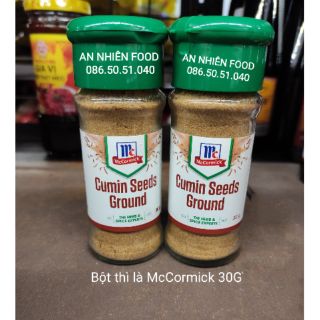 Bột Thì Là Hữu Cơ  Cumin Ground 30 gram hiệu Mccormick