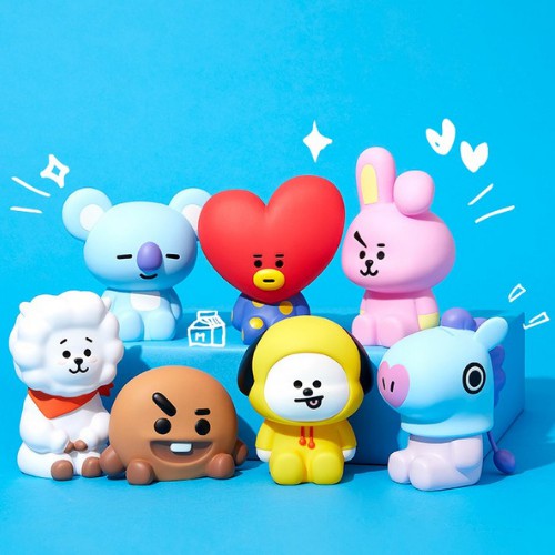 [ BT21 COIN BANK ] Ống tiết kiệm  BT21 Official - Ống đựng tiền BT21 - Mô hình BT21 sz L