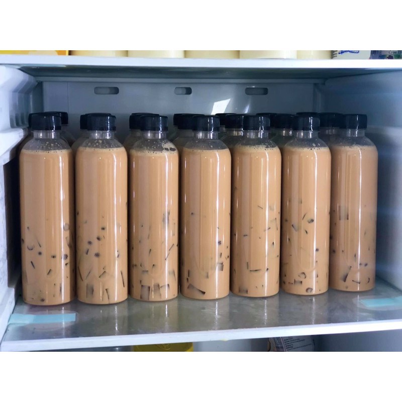 Chai nhựa pet tròn 500ml nắp đen fi30 | BigBuy360 - bigbuy360.vn