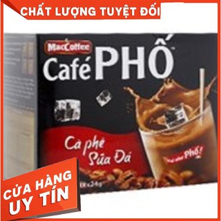 Cà phê Phố sữa đá hộp 240g (10 gói)
