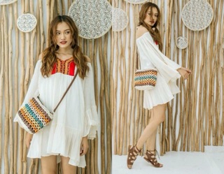 Đầm boho vintage