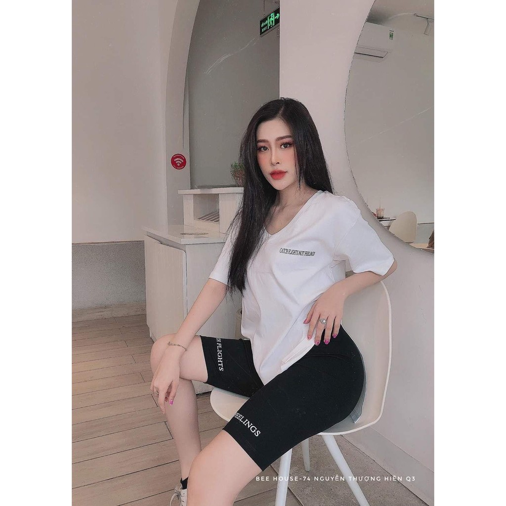 Đồ bộ cổ tim,  chất liệu vải thun Cotton 100%, 3 size, 45-80kg vừa, 675 | BigBuy360 - bigbuy360.vn