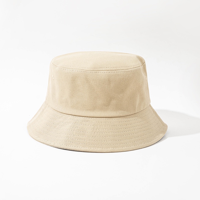 Nón bucket trơn vành JAMS mũ tai bèo unisex kaki vintage