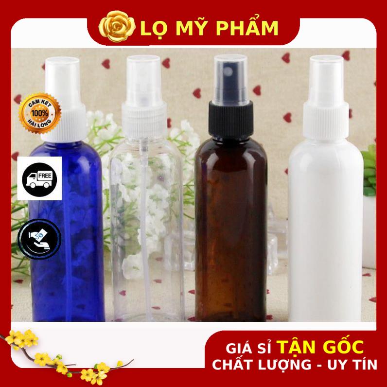 Chai Xịt Phun Sương ❤ GIÁ TỐT NHẤT ❤ Chai xịt phun sương Trắng sữa 30ml,50ml,100ml đựng mỹ phẩm , phụ kiện du lịch