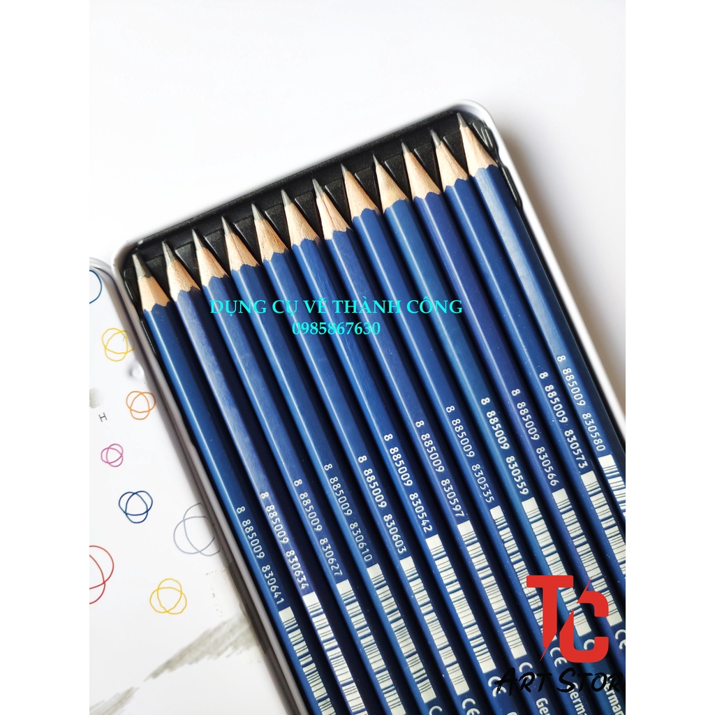 12 Cây bút chì vẽ kỹ thuật EDU3