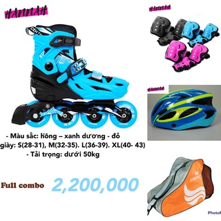 Giày Patin Centosy Lion ( nguyên combo 4món)