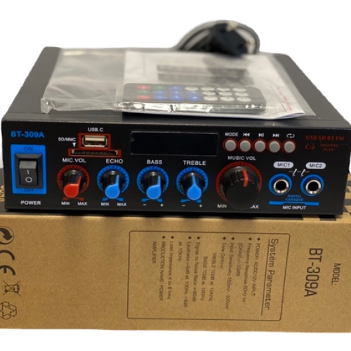 Ampli bẫy chim đêm Bluetooth BT-309A Hát Karaoke Bẫy Chim Đêm Công Suất Cao 800w Hàng Chuẩn