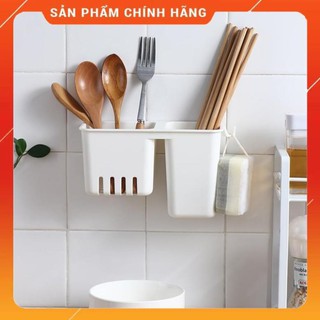 CHÍNH HÃNG -  Ống đựng đũa nhựa dán tường 3430