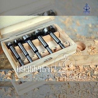Bộ 5 Mũi Khoét Gỗ Forstner Bits ChenYu