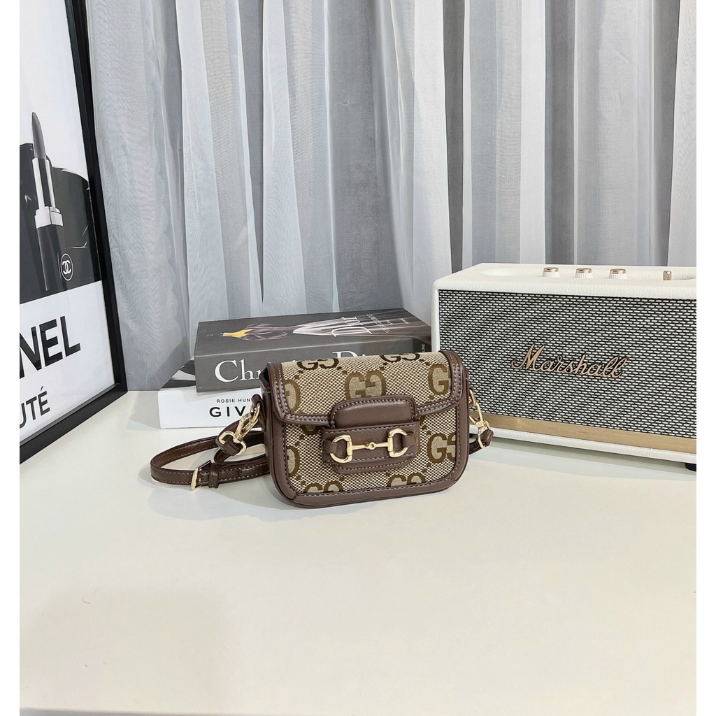 TÚI Đeo chéo HÀ HỒ mini dây tháo rời túi da cao cấp hàng chuẩn QC loại 1