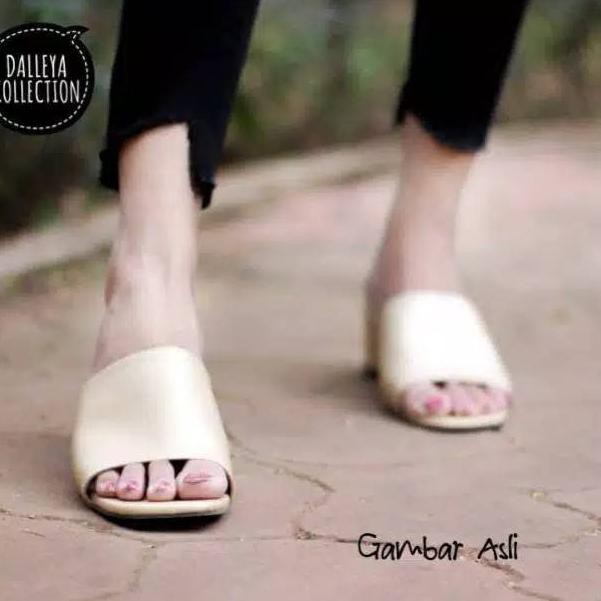 Giày Sandal Dalleya Galilea Màu Trắng / Đen / Vàng Đồng Thời Trang Cho Nữ