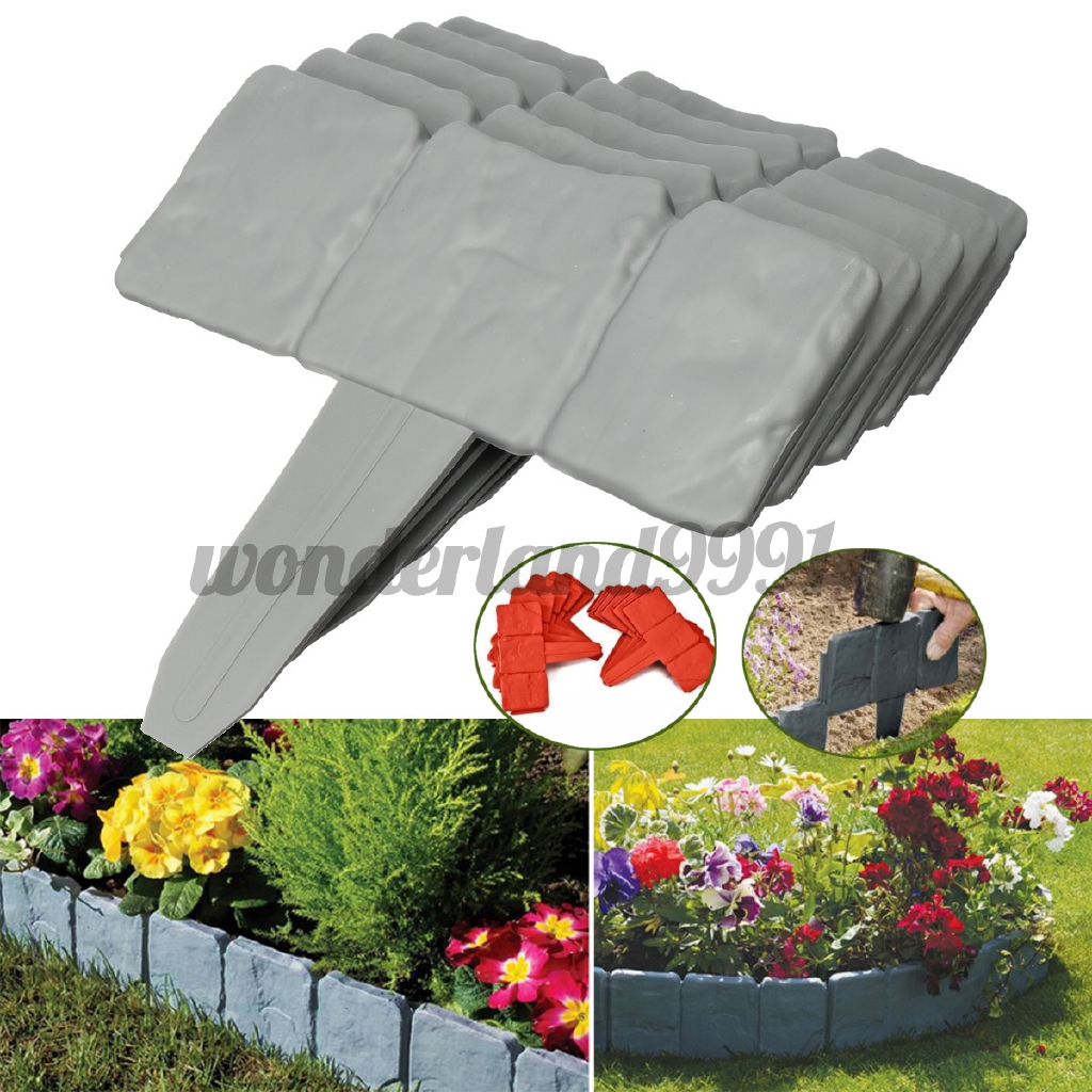 10 Hàng Rào Nhựa Trang Trí Sân Vườn