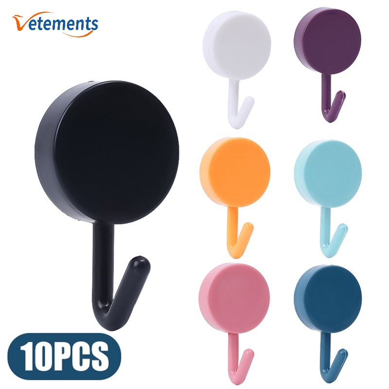 Set 10 Móc Treo Đồ Đạc Gắn Tường Tiện Lợi