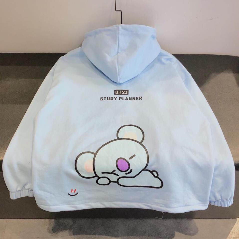 Áo khoác nỉ BT21 UNISEX