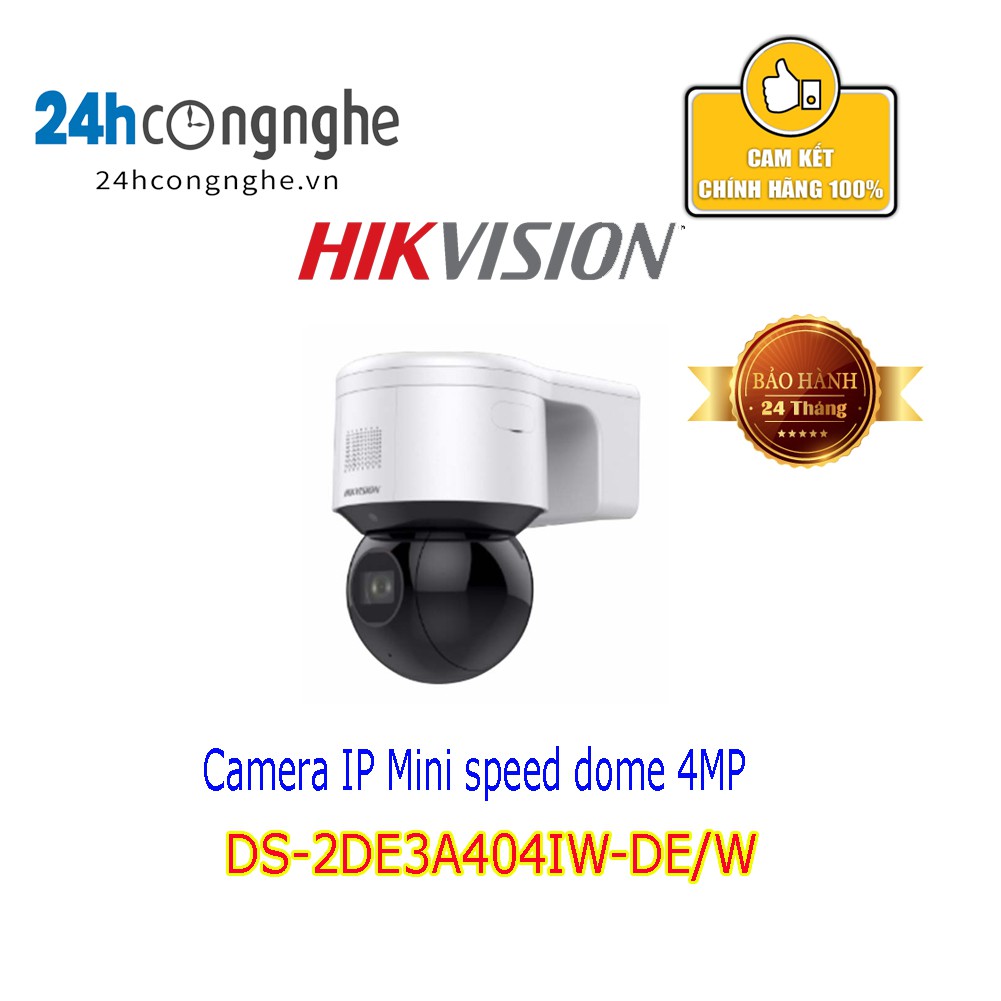 Camera Speed Dome 4MP IP HIKVISION DS-2DE3A404IW-DE - Hàng chính hãng