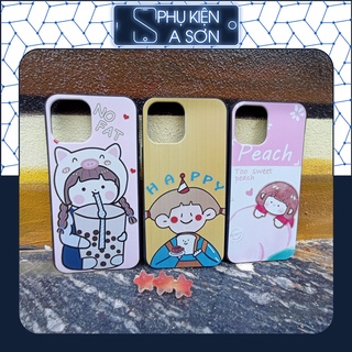 Ốp lưng iphone - dẻo hình nổi 6d viền đen ip 6/6plus/6s/6splus/7/7plus/8plus/X/smaxip11promax/12promax