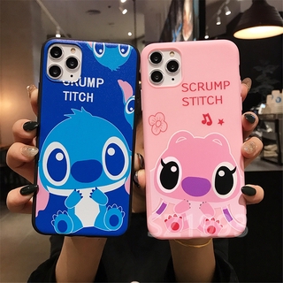 IPHONE OPPO REALME VIVO Ốp Lưng Hình Stitch Đáng Yêu Cho Iphone Se 2020 Iphone 12 Oppo A53 2020 Reno Realme C15 Realme C11 A92 A52 A91 A31 Realme 5 Realme 5i Vivo Y50 Y30 V19 Y19 V17