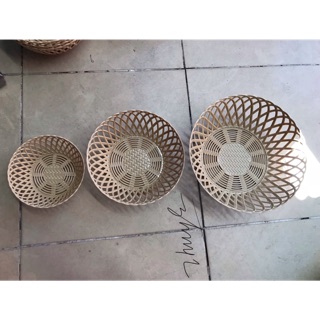 Rổ nhựa giả mây
