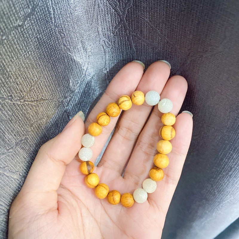 Vòng Palo mix đá Amazonite - THẢO MỘC XÔNG NHÀ