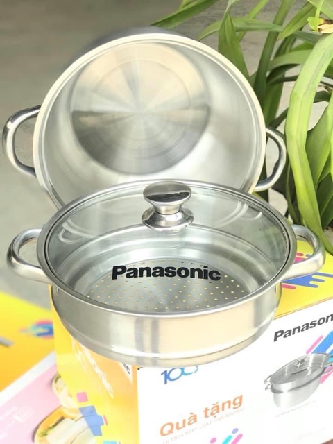 BỘ NỒI XỬNG HẤP 24cm - HÀNG KHUYẾN MÃI CỦA PANASONIC