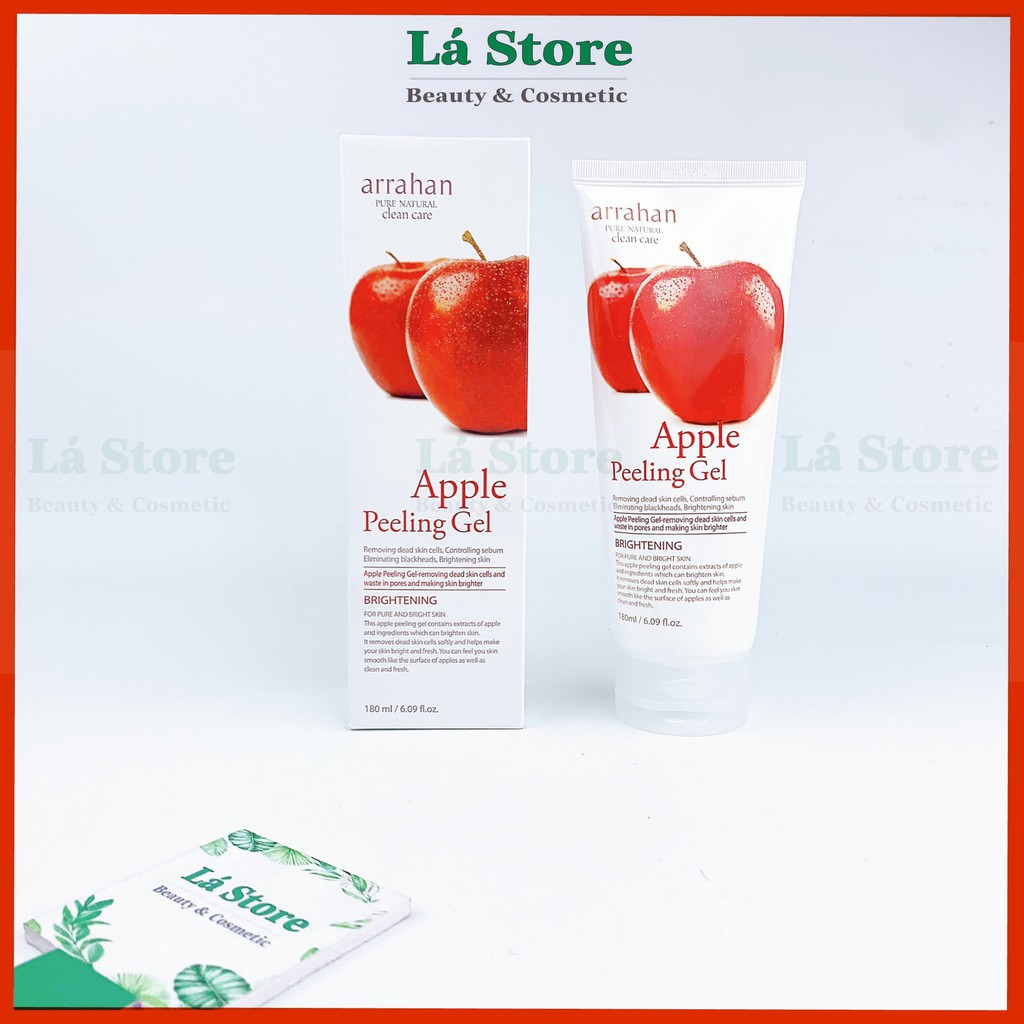 Kem Tẩy da chết Arrahann Apple Peeling Gel - Lá Store