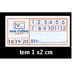 In tem vỡ bảo hành
