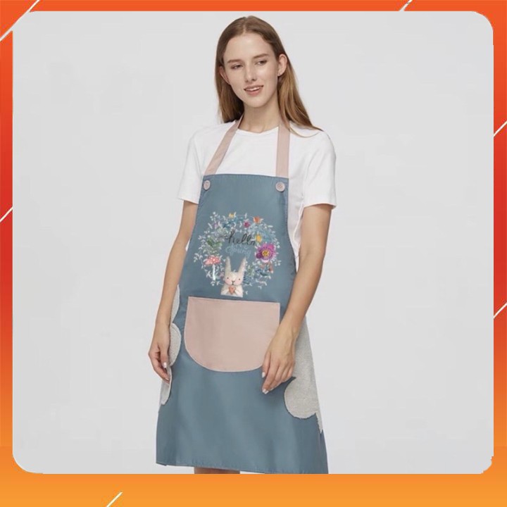 TẠP DỀ CAO CẤP-TẠP DỀ HÌNH THỎ CHỐNG THẤM - CÓ CHỖ ĐỂ ĐIỆN THOẠI - CHỖ LAU TAY TIỆN LỢI | BigBuy360 - bigbuy360.vn