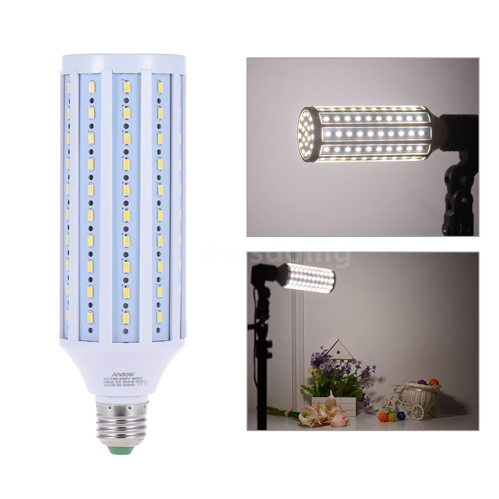 Đèn bắp andoer 5500k 60W 120 bóng LED